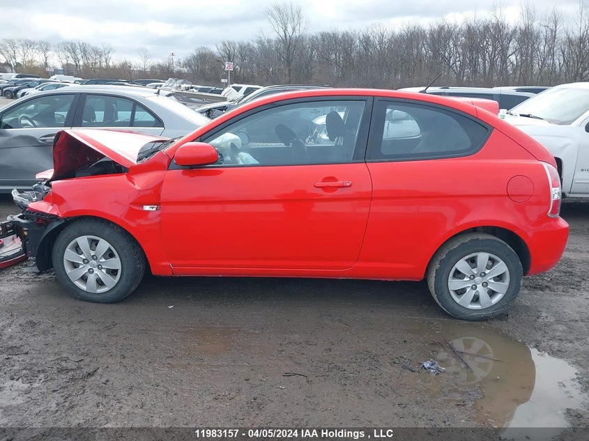 2010 Hyundai Accent Se VIN: KMHCN3BC5AU186938 Lot: 11983157