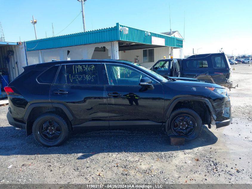 2022 Toyota Rav4 Le VIN: 2T3B1RFV4NW323905 Lot: 11983167