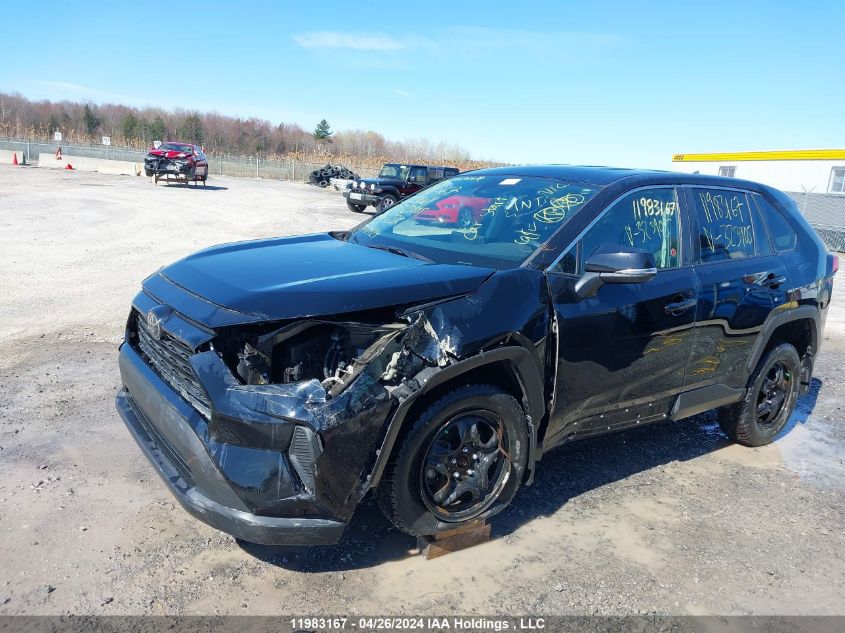 2022 Toyota Rav4 Le VIN: 2T3B1RFV4NW323905 Lot: 11983167