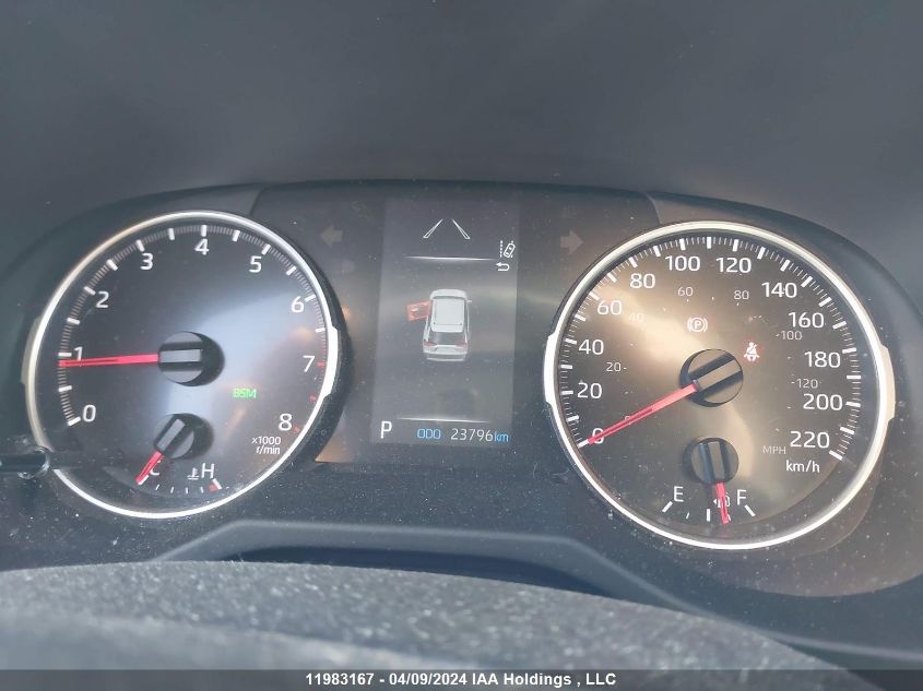 2022 Toyota Rav4 Le VIN: 2T3B1RFV4NW323905 Lot: 11983167