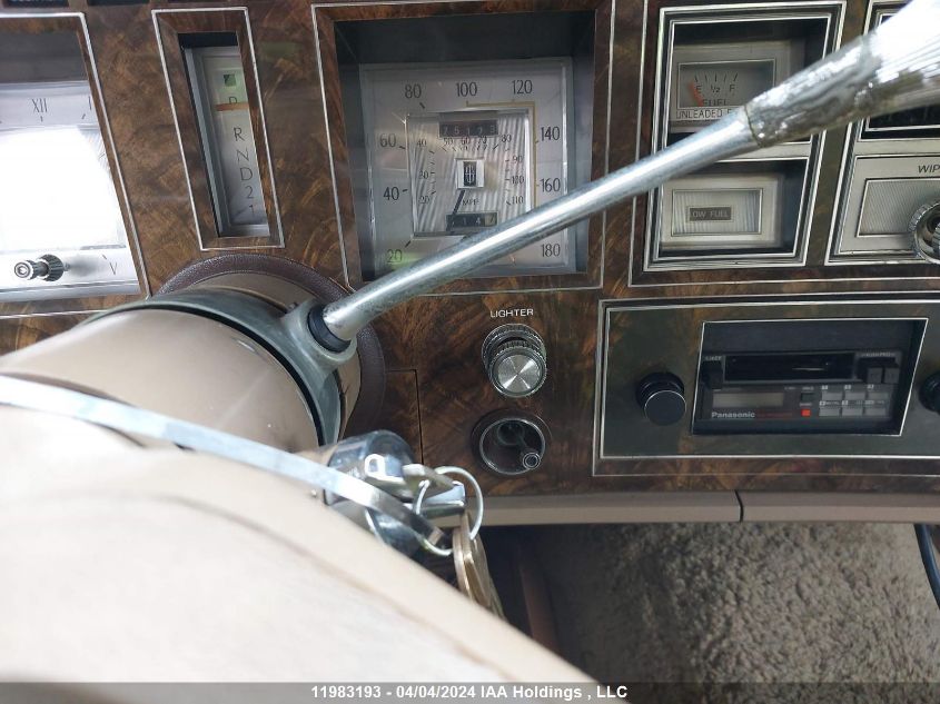 1978 Lincoln Mark Vi VIN: 8Y89A813658 Lot: 11983193