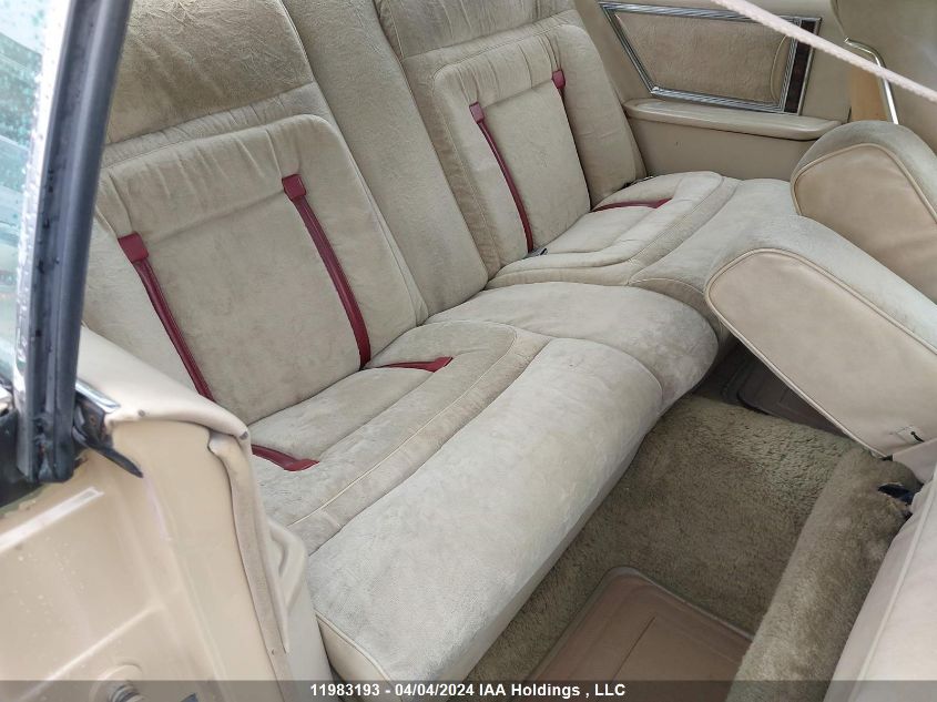 1978 Lincoln Mark Vi VIN: 8Y89A813658 Lot: 11983193