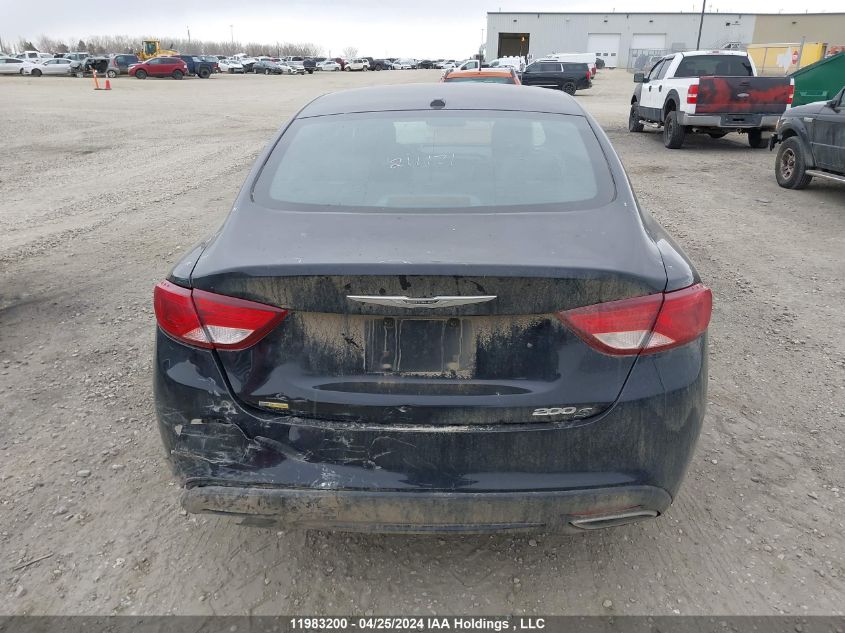 2015 Chrysler 200 S VIN: 1C3CCCBB0FN708706 Lot: 11983200