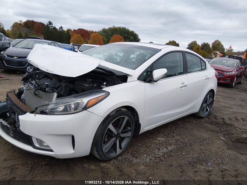 Vin: 3kpfn4a88he089536, lot: 2323416, kia forte 20172
