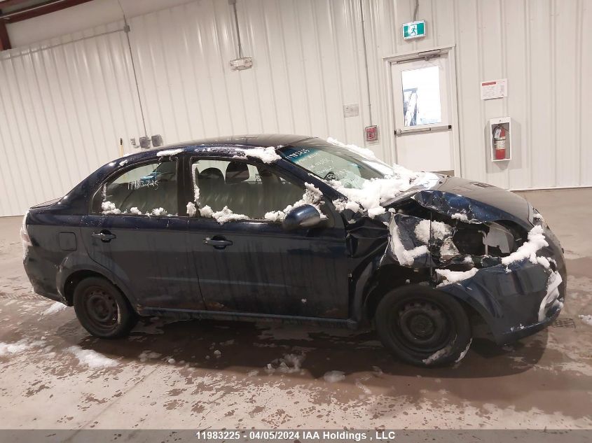 2009 Chevrolet Aveo VIN: 3G1TV55E79L115235 Lot: 11983225