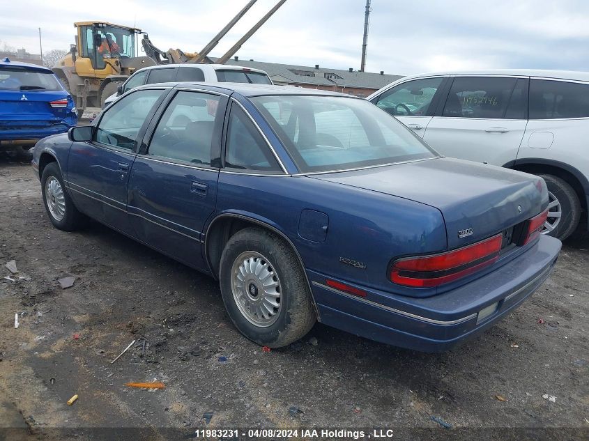 1994 Buick Regal Custom VIN: 2G4WB55L8R1458676 Lot: 11983231