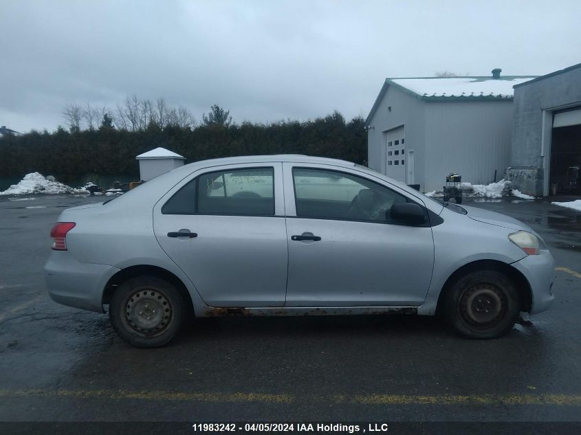 2008 Toyota Yaris VIN: JTDBT923681223869 Lot: 39240739