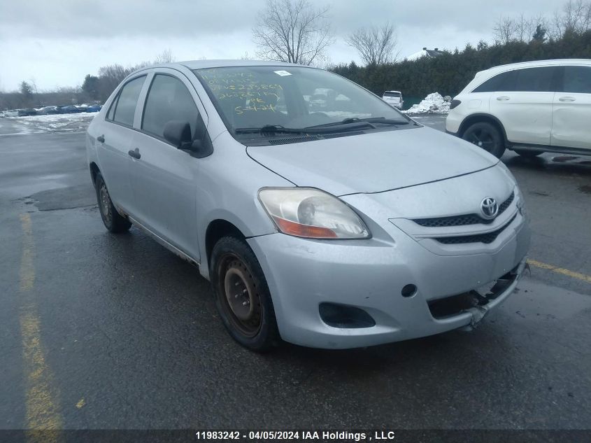 2008 Toyota Yaris VIN: JTDBT923681223869 Lot: 39240739