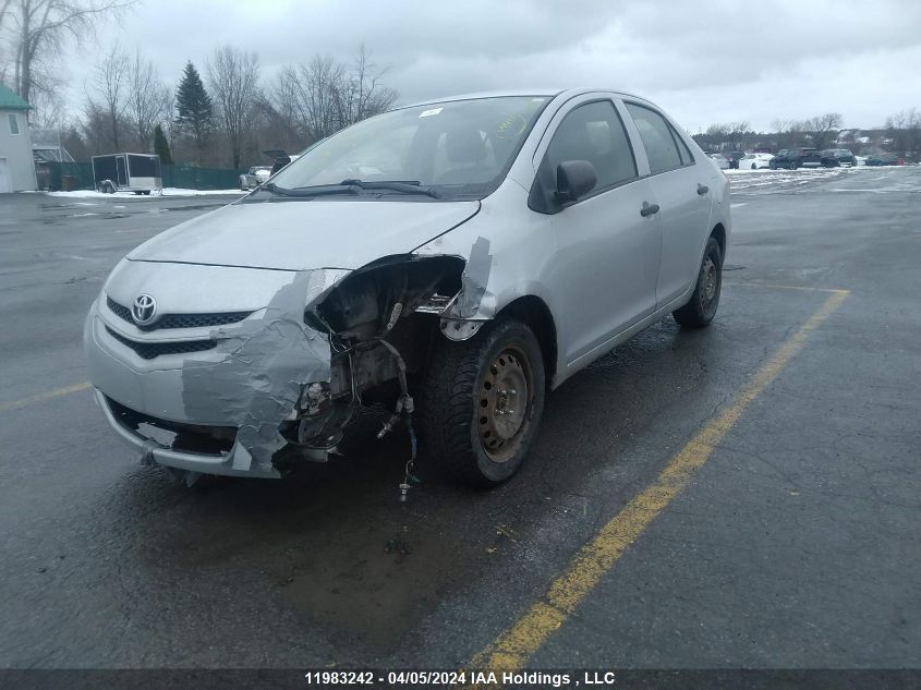 2008 Toyota Yaris VIN: JTDBT923681223869 Lot: 39240739