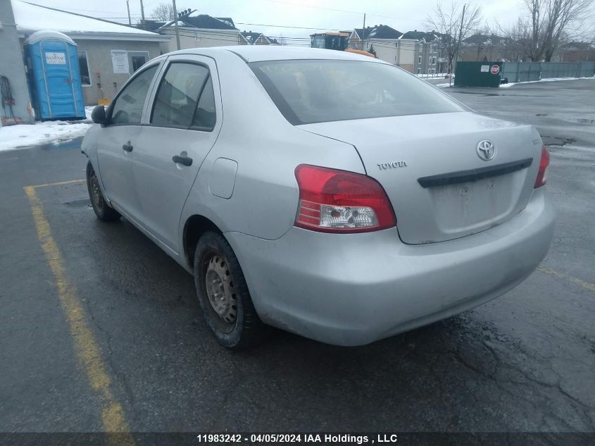 2008 Toyota Yaris VIN: JTDBT923681223869 Lot: 39240739