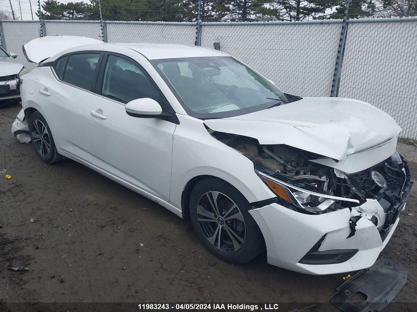 2020 Nissan Sentra VIN: 3N1AB8CV5LY240033 Lot: 11983243