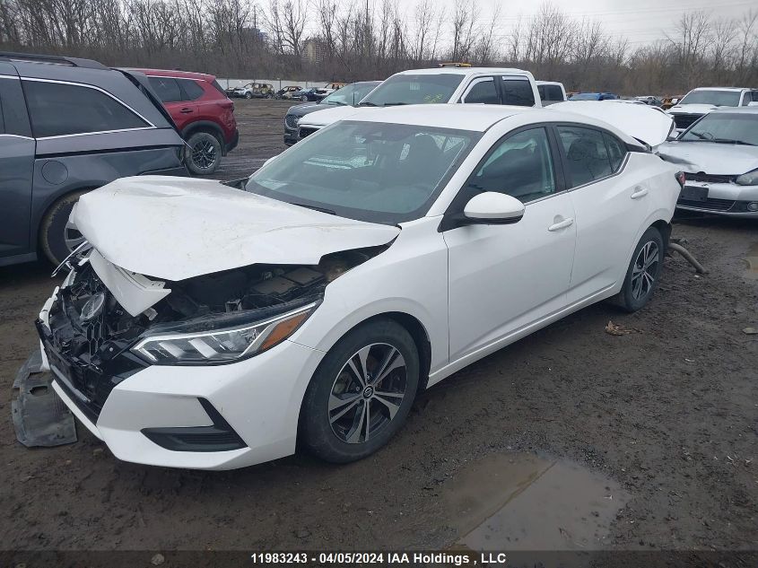 2020 Nissan Sentra VIN: 3N1AB8CV5LY240033 Lot: 11983243