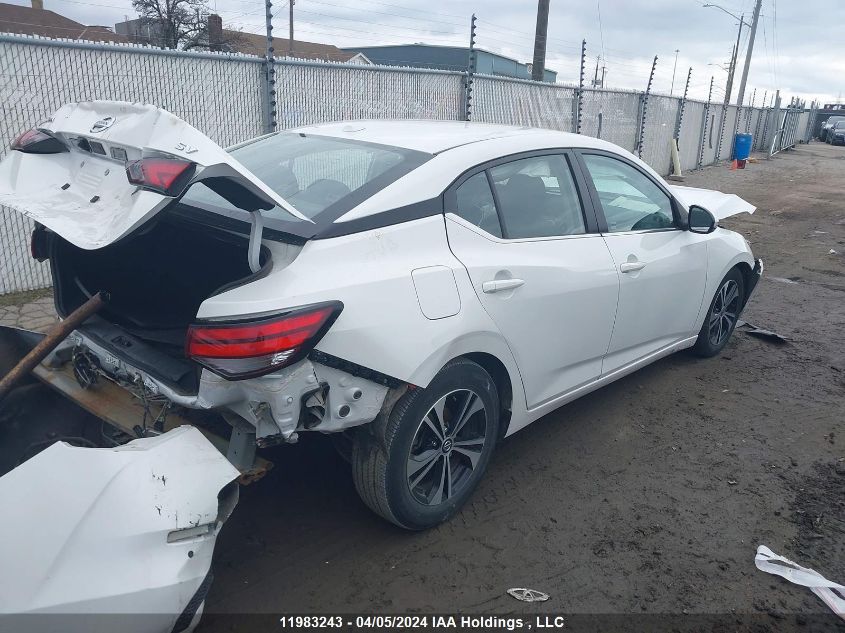 2020 Nissan Sentra VIN: 3N1AB8CV5LY240033 Lot: 11983243