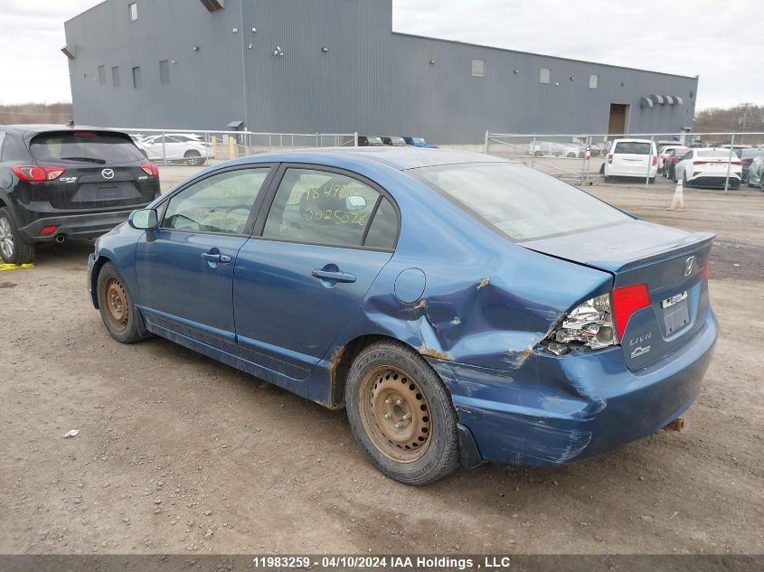 2008 Honda Civic Lx VIN: 2HGFA15518H028528 Lot: 11983259