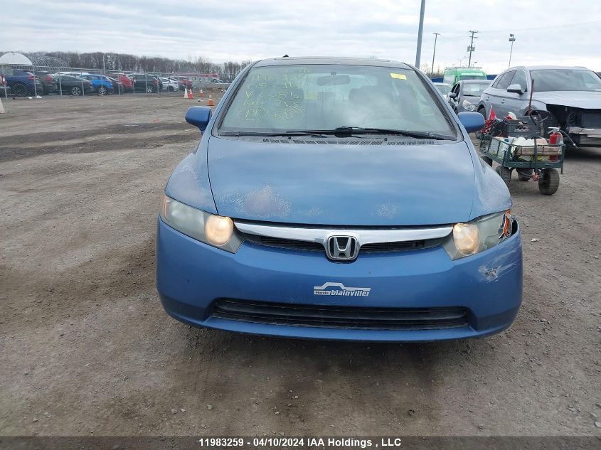 2008 Honda Civic Lx VIN: 2HGFA15518H028528 Lot: 11983259