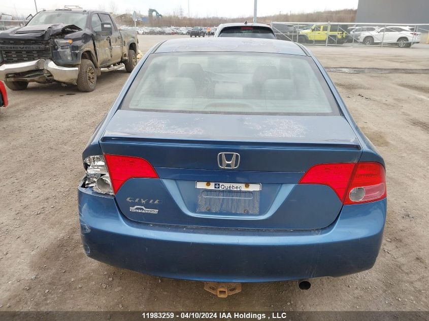 2008 Honda Civic Lx VIN: 2HGFA15518H028528 Lot: 11983259