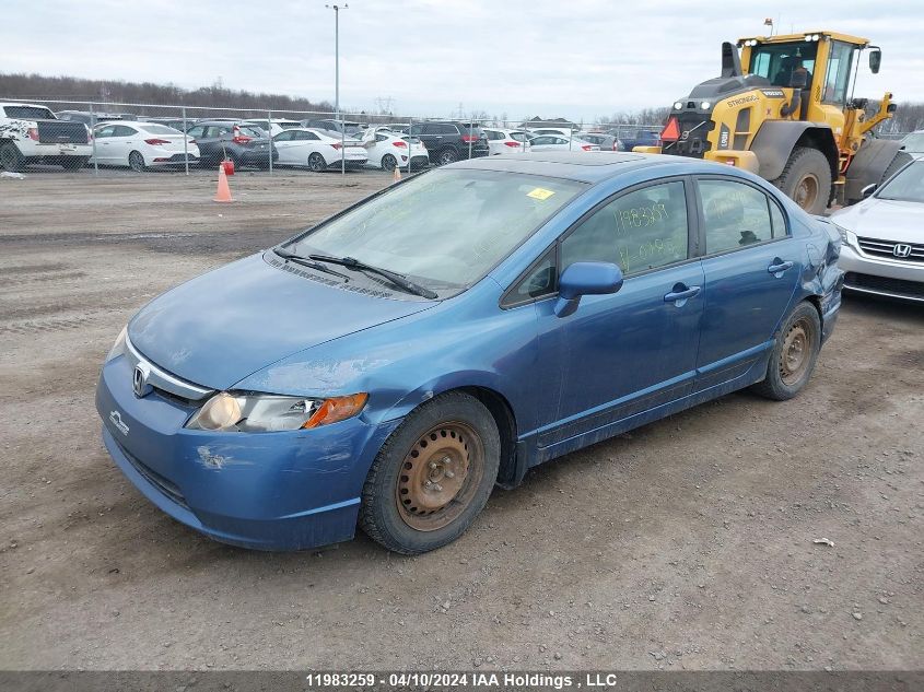 2008 Honda Civic Lx VIN: 2HGFA15518H028528 Lot: 11983259