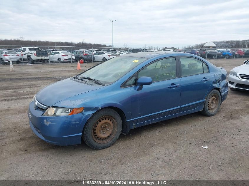 2008 Honda Civic Lx VIN: 2HGFA15518H028528 Lot: 11983259