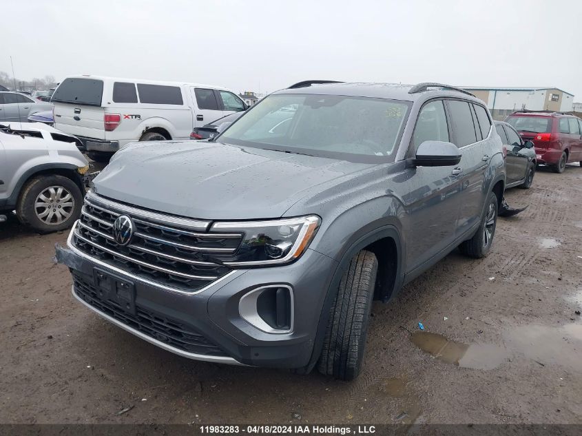 2024 Volkswagen Atlas Se VIN: 1V2LR2CA8RC521366 Lot: 39236925