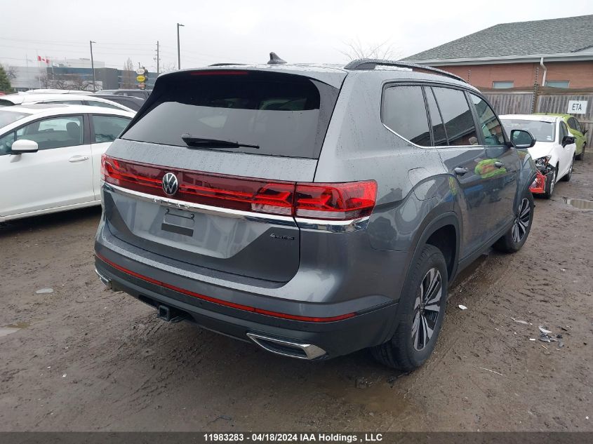 2024 Volkswagen Atlas Se VIN: 1V2LR2CA8RC521366 Lot: 39236925