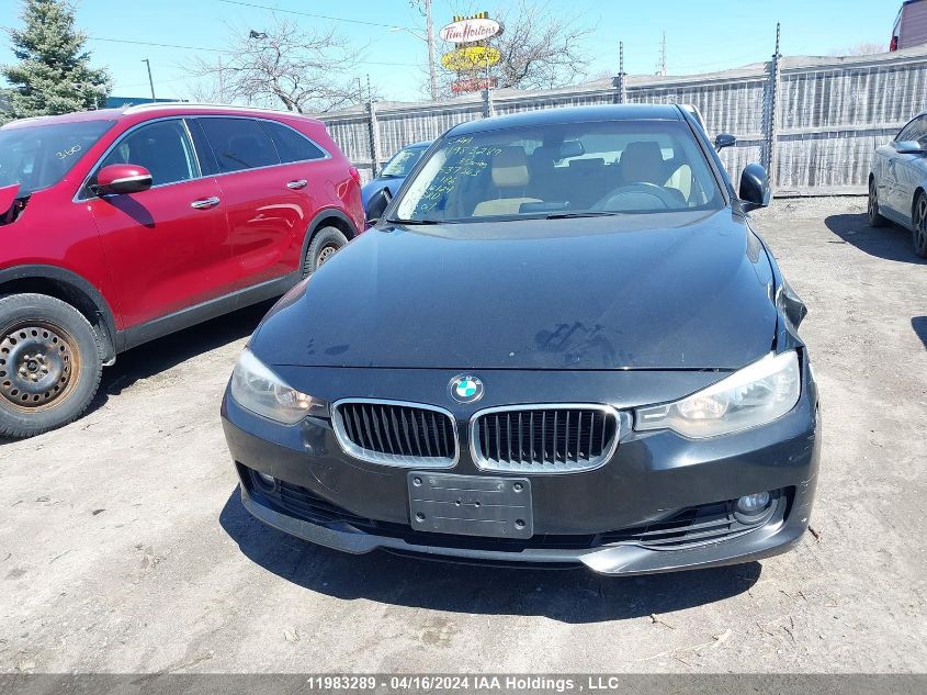 2013 BMW 3 Series VIN: WBA3B3C51DF537363 Lot: 47990304