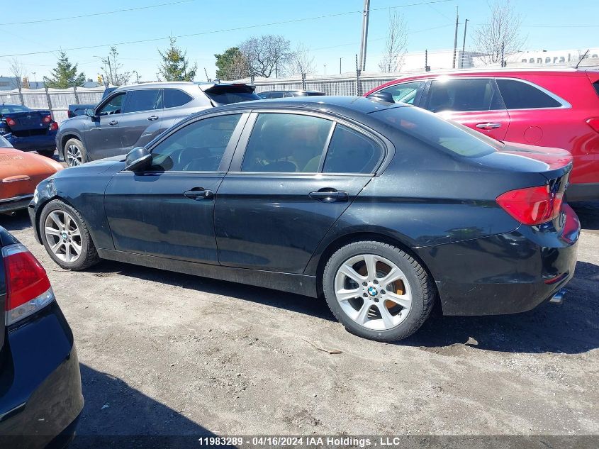 2013 BMW 3 Series VIN: WBA3B3C51DF537363 Lot: 11983289