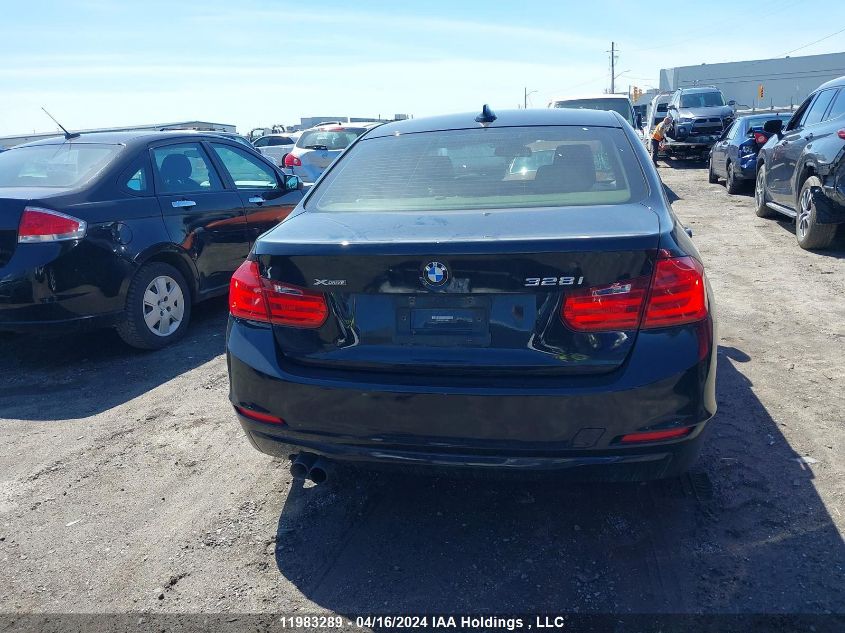 2013 BMW 3 Series VIN: WBA3B3C51DF537363 Lot: 11983289