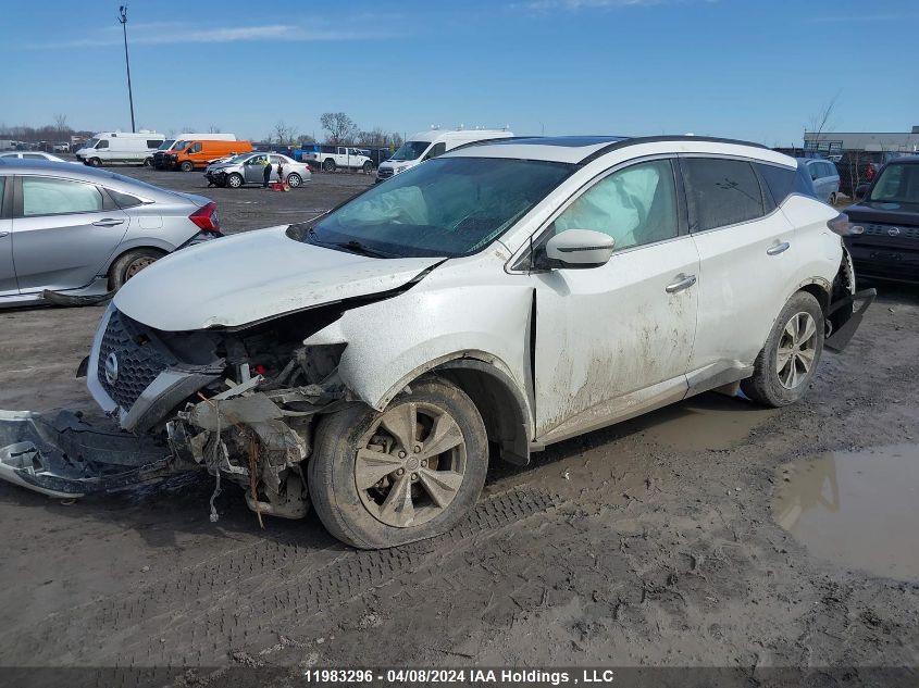 2019 Nissan Murano S/Sl/Sv/Platinum VIN: 5N1AZ2MS2KN115587 Lot: 11983296