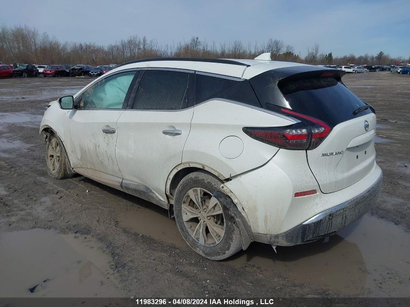 2019 Nissan Murano S/Sl/Sv/Platinum VIN: 5N1AZ2MS2KN115587 Lot: 11983296