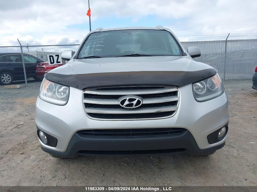 2012 Hyundai Santa Fe Gl 2.4 Premium VIN: 5XYZGDAB1CG158310 Lot: 11983309