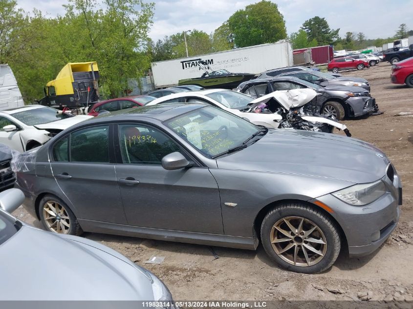 2011 BMW 3 Series VIN: WBAPG7C52BA795315 Lot: 11983314
