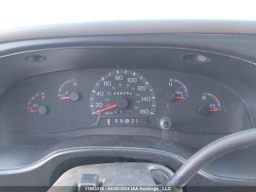 2001 Ford Econoline VIN: 1FDWE35F31HB44263 Lot: 11983318