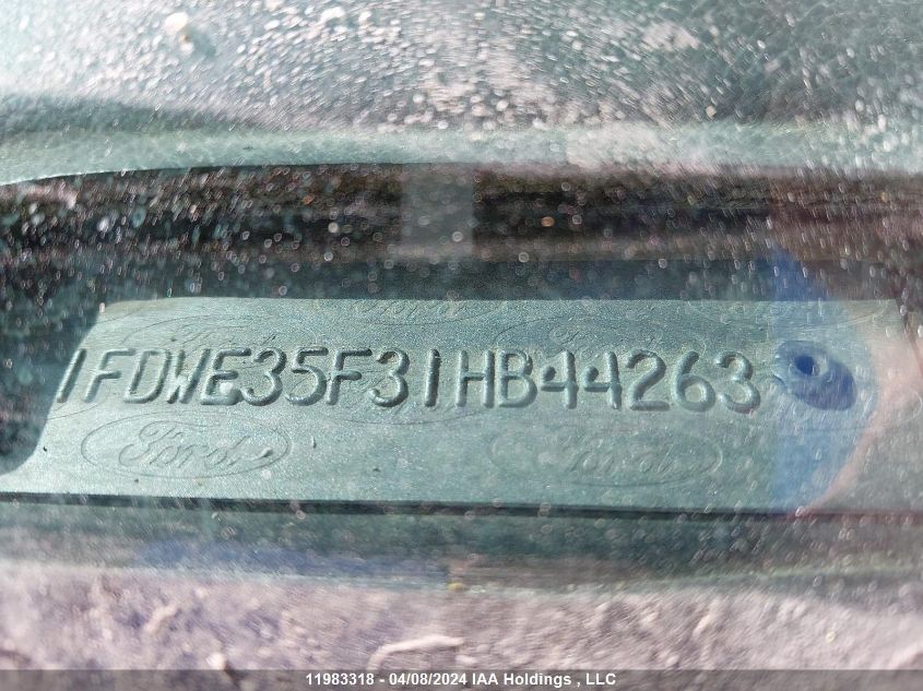 2001 Ford Econoline VIN: 1FDWE35F31HB44263 Lot: 11983318