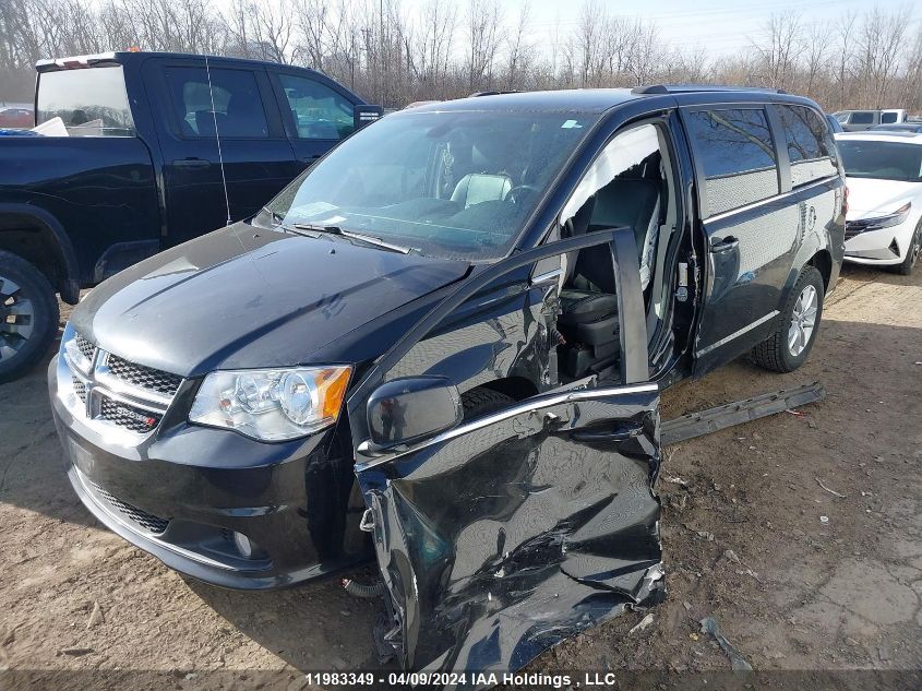 2019 Dodge Grand Caravan Cvp/Sxt VIN: 2C4RDGBG2KR706670 Lot: 39235964