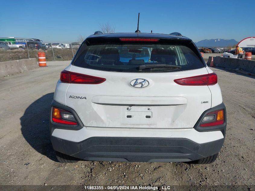 2019 Hyundai Kona Sel VIN: KM8K2CAA4KU361511 Lot: 11983355