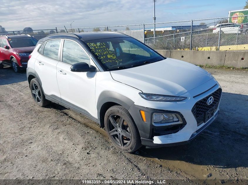 2019 Hyundai Kona Sel VIN: KM8K2CAA4KU361511 Lot: 11983355