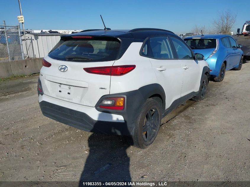 2019 Hyundai Kona Sel VIN: KM8K2CAA4KU361511 Lot: 11983355