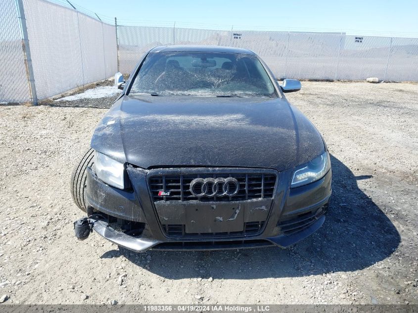 2010 Audi S4 Prestige VIN: WAUKGAFLXAA039652 Lot: 11983356