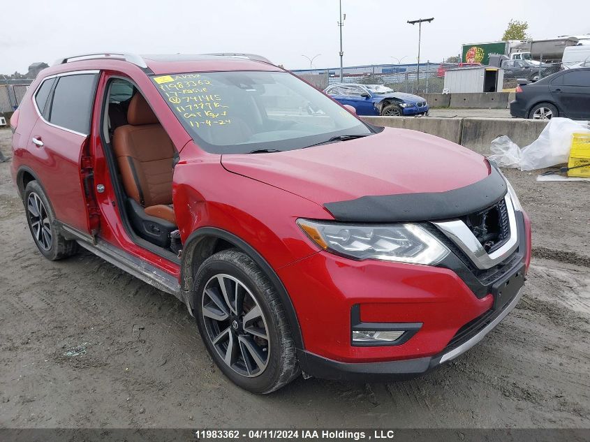 2017 Nissan Rogue VIN: 5N1AT2MV2HC741415 Lot: 11983362