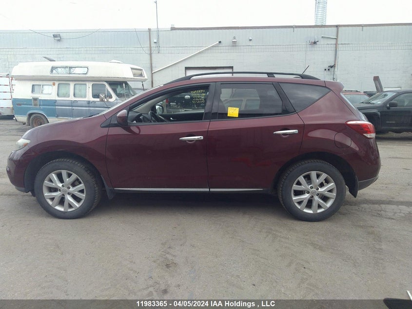 2011 Nissan Murano Sl VIN: JN8AZ1MW1BW183105 Lot: 11983365