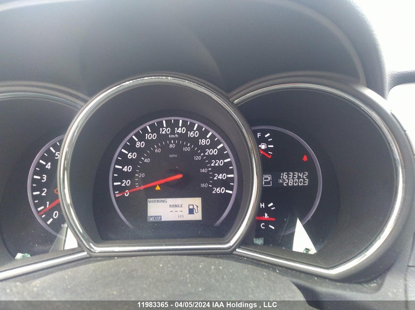 2011 Nissan Murano Sl VIN: JN8AZ1MW1BW183105 Lot: 11983365