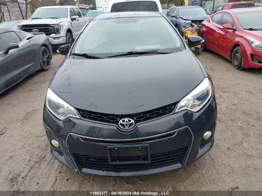 2016 Toyota Corolla L/Le/Le Pls/Prm/S/S Pls VIN: 2T1BURHE1GC645371 Lot: 11983377