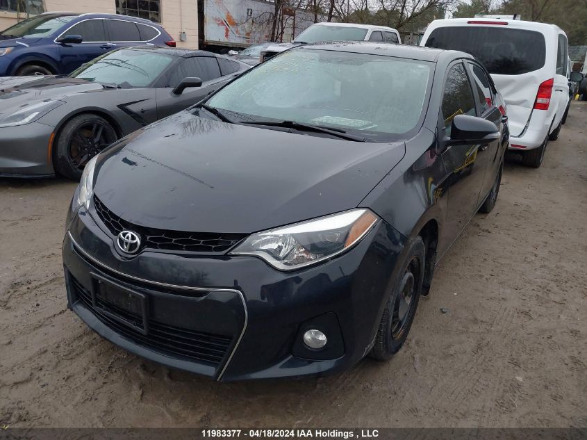 2016 Toyota Corolla L/Le/Le Pls/Prm/S/S Pls VIN: 2T1BURHE1GC645371 Lot: 11983377