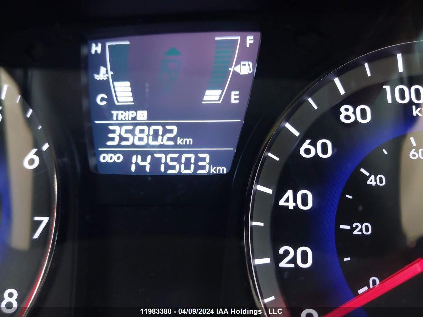 2014 Hyundai Accent Gls/Gs VIN: KMHCT5AE2EU148724 Lot: 11983380