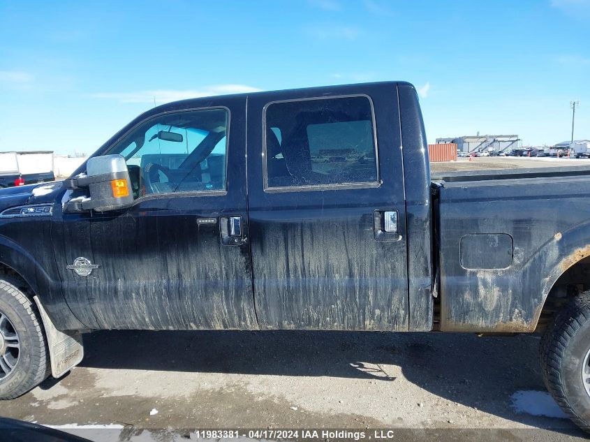 2013 Ford F-350 Lariat VIN: 1FT8W3BT3DEA10721 Lot: 11983381