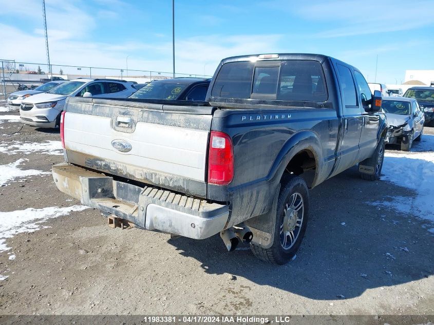 2013 Ford F-350 Lariat VIN: 1FT8W3BT3DEA10721 Lot: 11983381