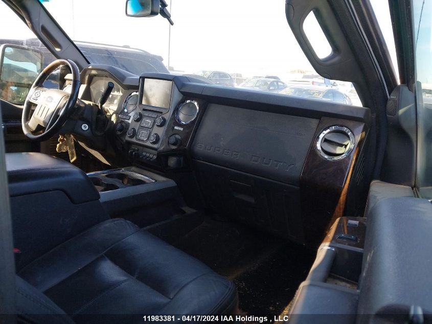 2013 Ford F-350 Lariat VIN: 1FT8W3BT3DEA10721 Lot: 11983381