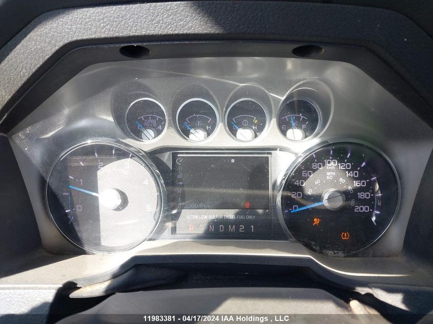 2013 Ford F-350 Lariat VIN: 1FT8W3BT3DEA10721 Lot: 11983381