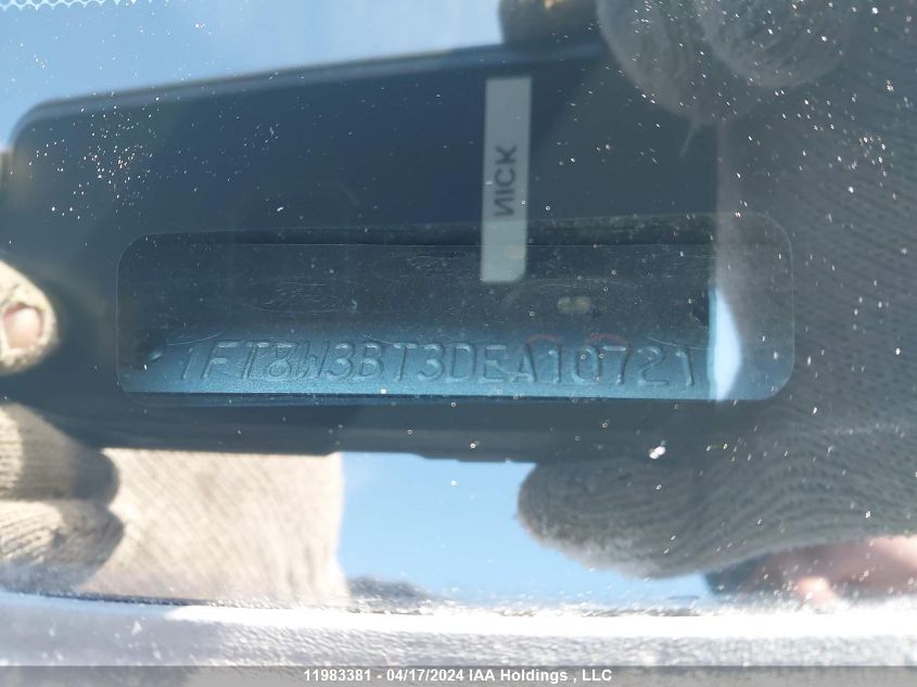 2013 Ford F-350 Lariat VIN: 1FT8W3BT3DEA10721 Lot: 11983381