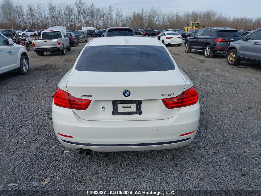 2016 BMW 4 Series VIN: WBA3N9C57GK251054 Lot: 11983387